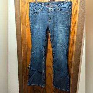ana short/petite low cut blue jeans 99% cotton